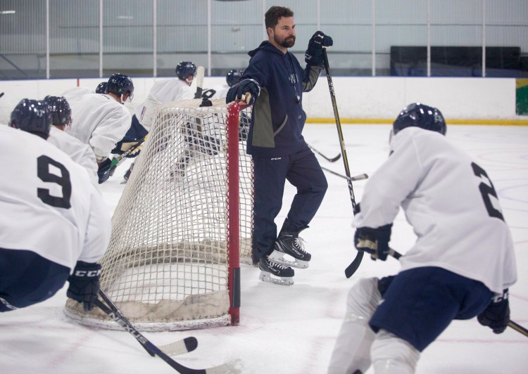 Head coach Riley Armstrong and the Maine Mariners were the lone team in the ECHL to have a winning record and missing the 16-team playoffs. The Mariners used 57 players in their first season in Portland.