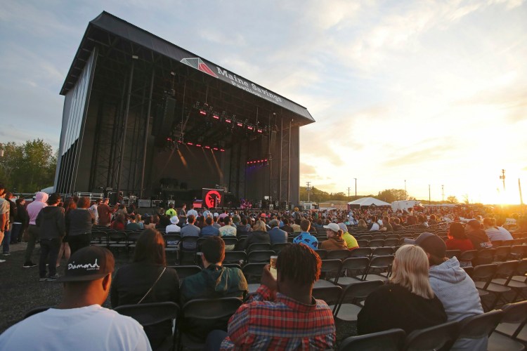 Opening night Sunday at Maine Savings Pavilion at Rock Row brought Anderson .Paak to the stage. It also prompted noise complaints from miles around.