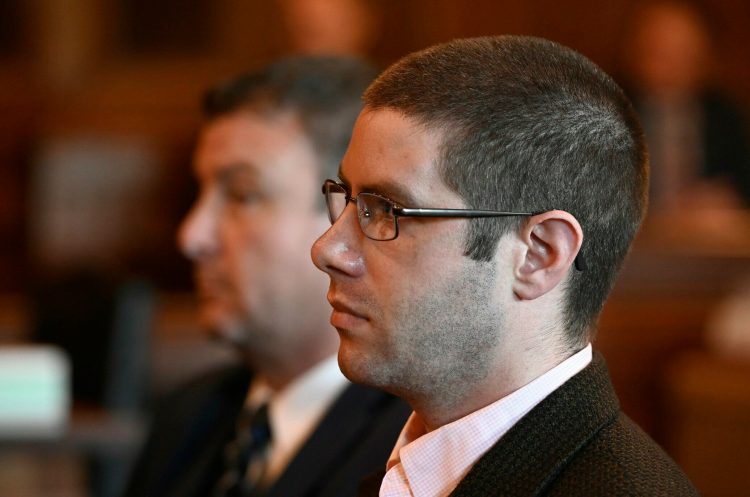 John Williams, who was sentenced to life in prison for killing Somerset County Cpl. Eugene Cole, is shown in court in 2019.