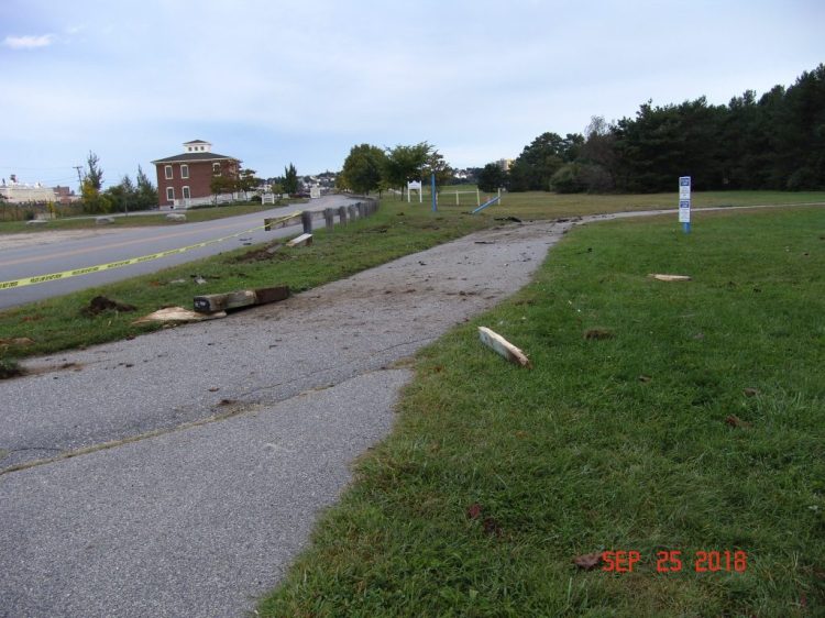 Patrick Donaghue, 20, of Wilton, was killed in a crash near the entrance to Bug Light Park in South Portland in September 2018.