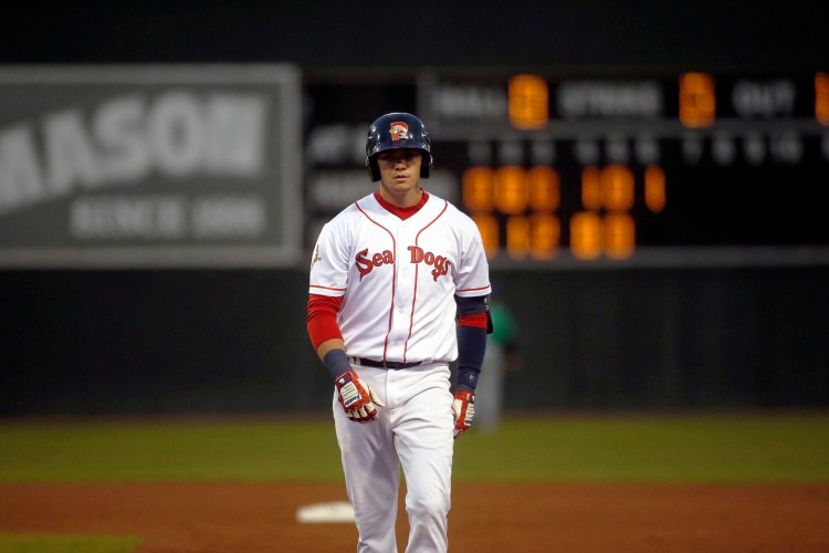 Bobby Dalbec was called up from Portland to Pawtucket on Aug. 3 and could get a chance with the Red Sox when the rosters expand.