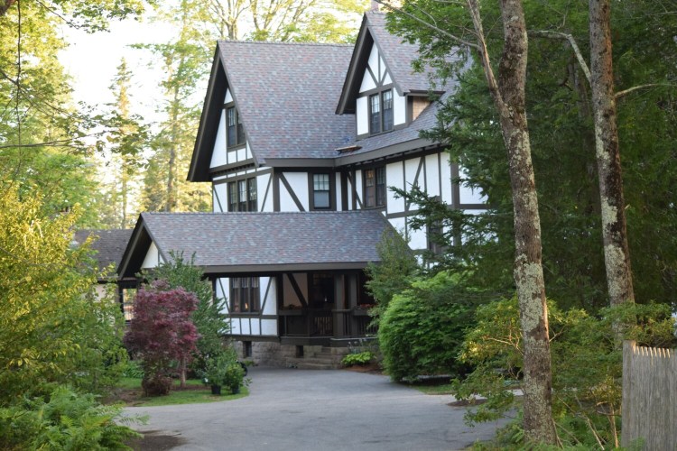 Leonard Leo's house in Northeast Harbor, which hosted a fundraiser this month for U.S. Sen. Susan Collins.