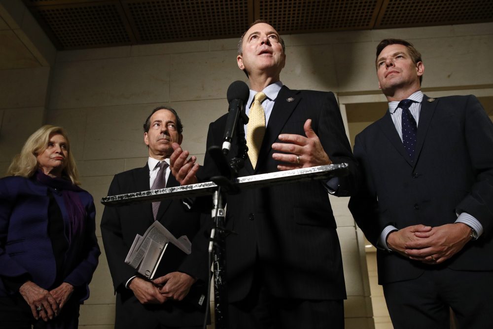 Adam Schiff, Jamie Raskin, Eric Swalwell, Carolyn Maloney