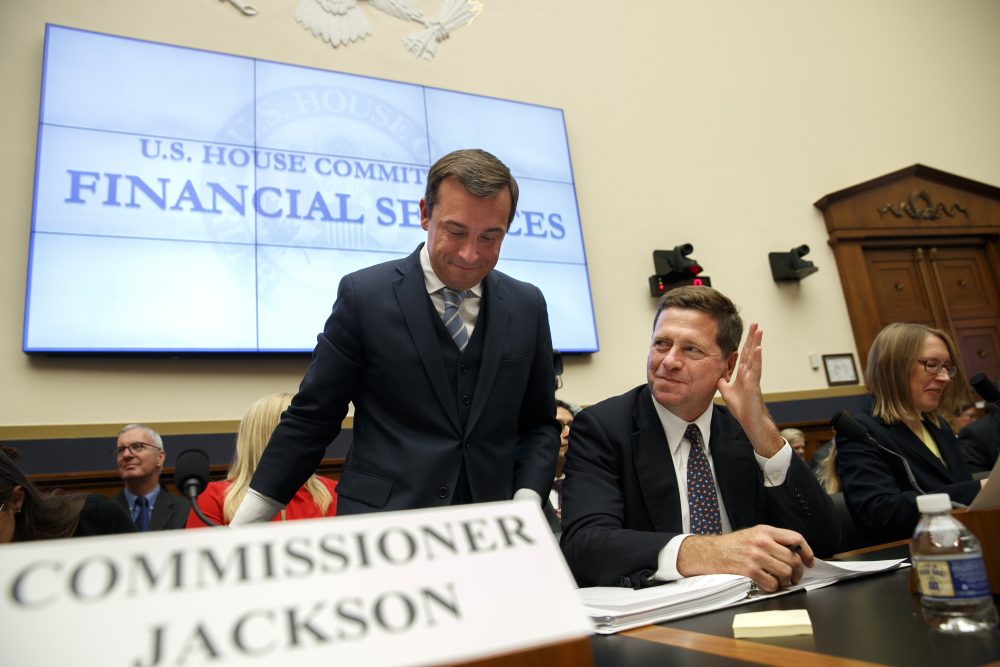 Jay Clayton, Robert Jackson Jr., Hester Pierce