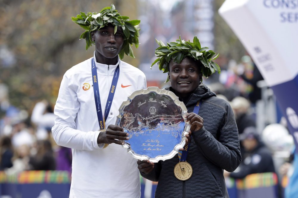 Joyciline Jepkosgei, Geoffrey Kamworor