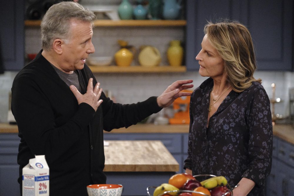 Paul Reiser as Paul Buchman, Helen Hunt as Jamie Stemple Buchman