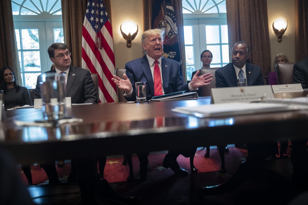 Donald Trump, Ben Carson, Robert Wilkie