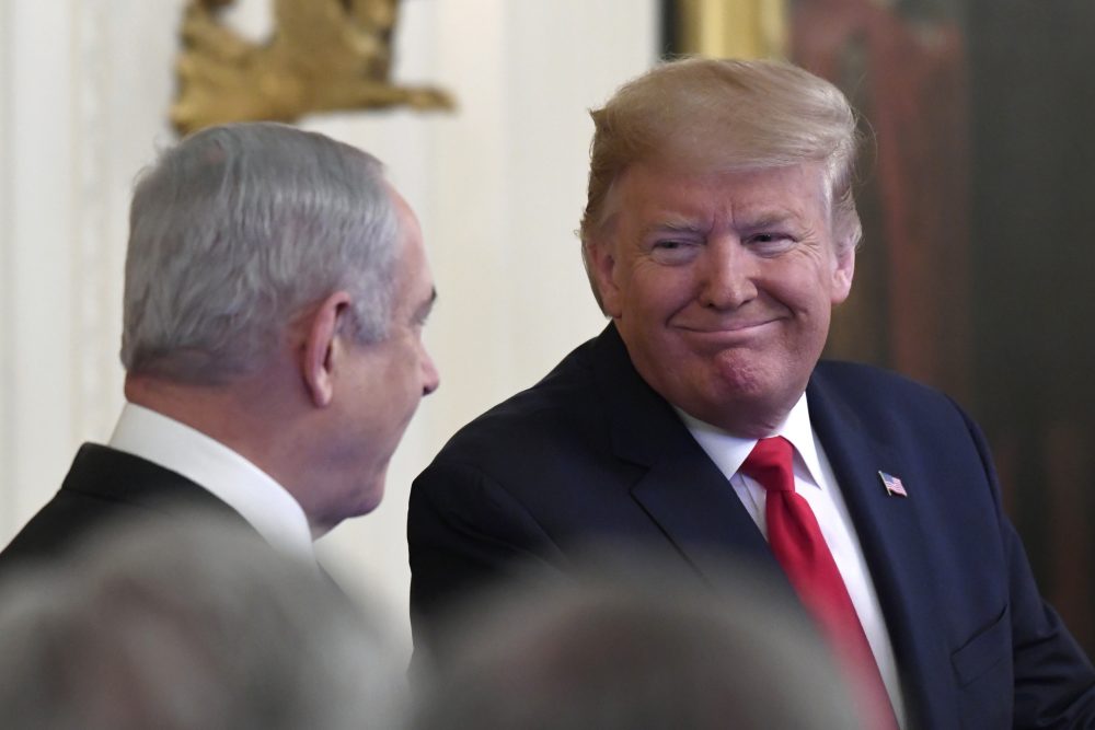 Donald Trump, Benjamin Netanyahu