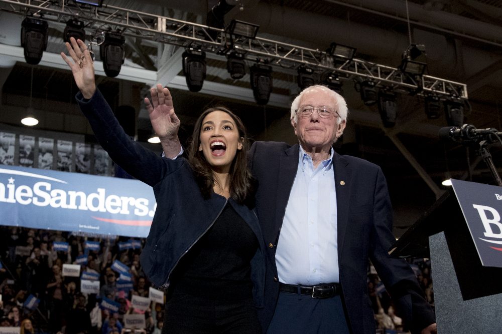 Bernie Sanders, Alexandria Ocasio-Cortez