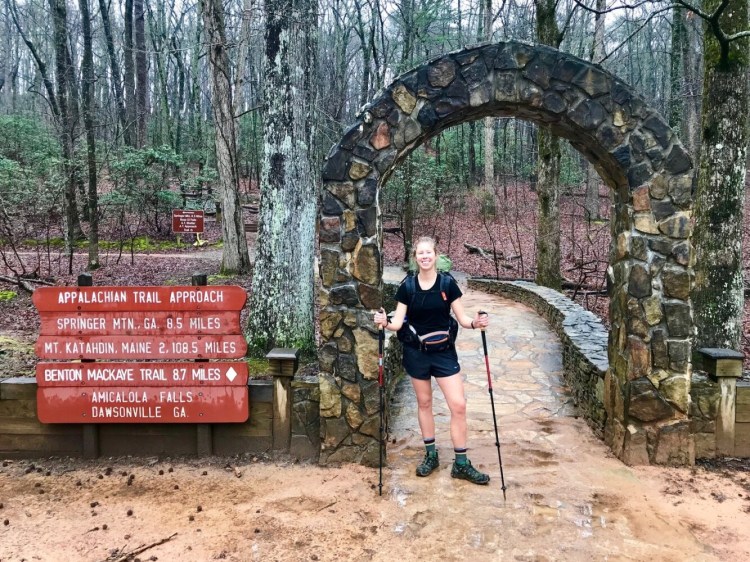 Last year, Chloë Rowse  solo thru-hiked the entire 2,200 mile Appalachian Trail from Georgia to Maine.