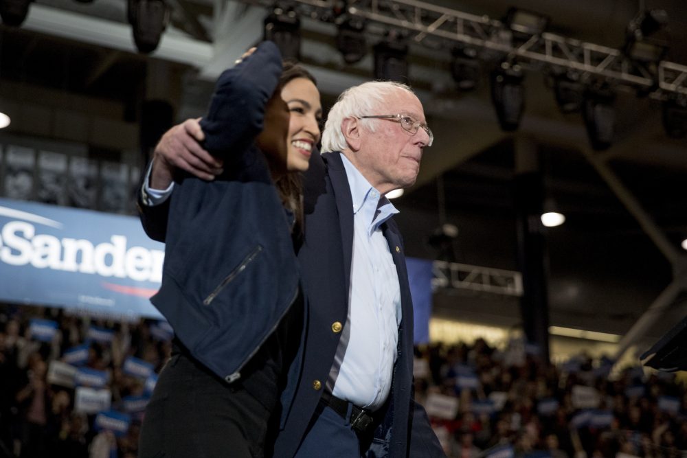 Bernie Sanders, Alexandria Ocasio-Cortez