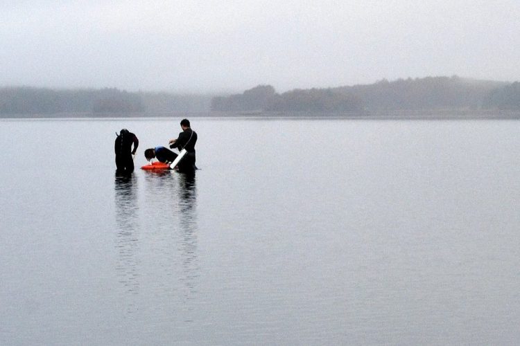 University of New Hampshire scientists monitor the health of seagrass in the Great Bay in Durham, N.H., in October 2019. Federal officials got an earful of complaints Wednesday night from scores of New Hampshire communities over a plan to further reduce nitrogen in one of the largest estuaries in the Northeast. 