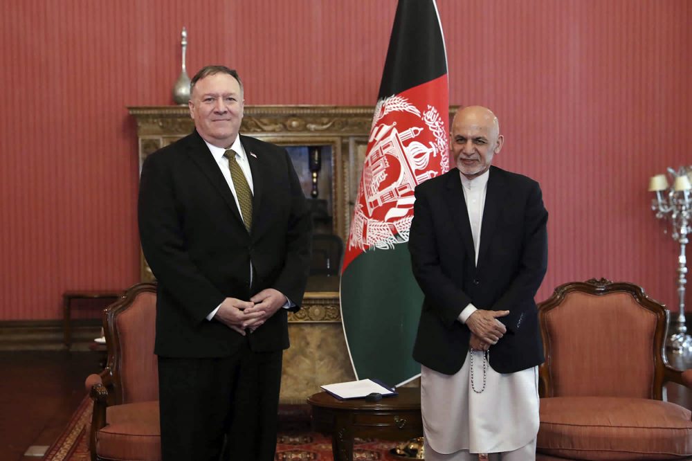 Mike Pompeo, Ashraf Ghani