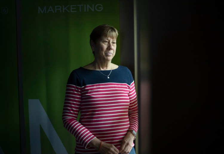 Meredith Strang Burgess, president and CEO of Burgess Advertising & Marketing in Falmouth, is among hundreds of business owners in Maine who are seeking federal aid through the U.S. Small Business Administrations' Paycheck Protection Program.