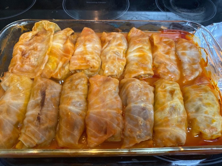 Golomki, the Polish version of cabbage rolls, provide plenty of leftovers for pandemic eating.