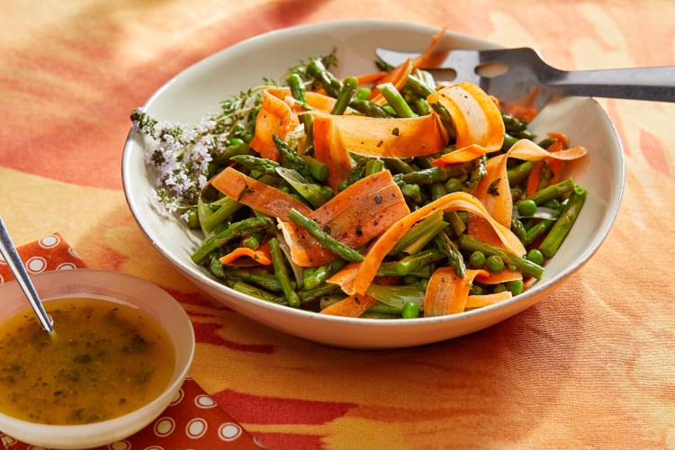 Marinated Spring Vegetable Salad