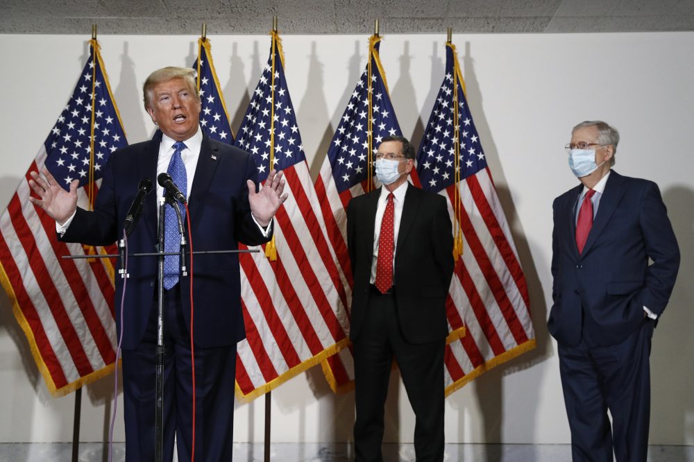 Donald Trump, John Barrasso, Mitch McConnell, Roy Blunt