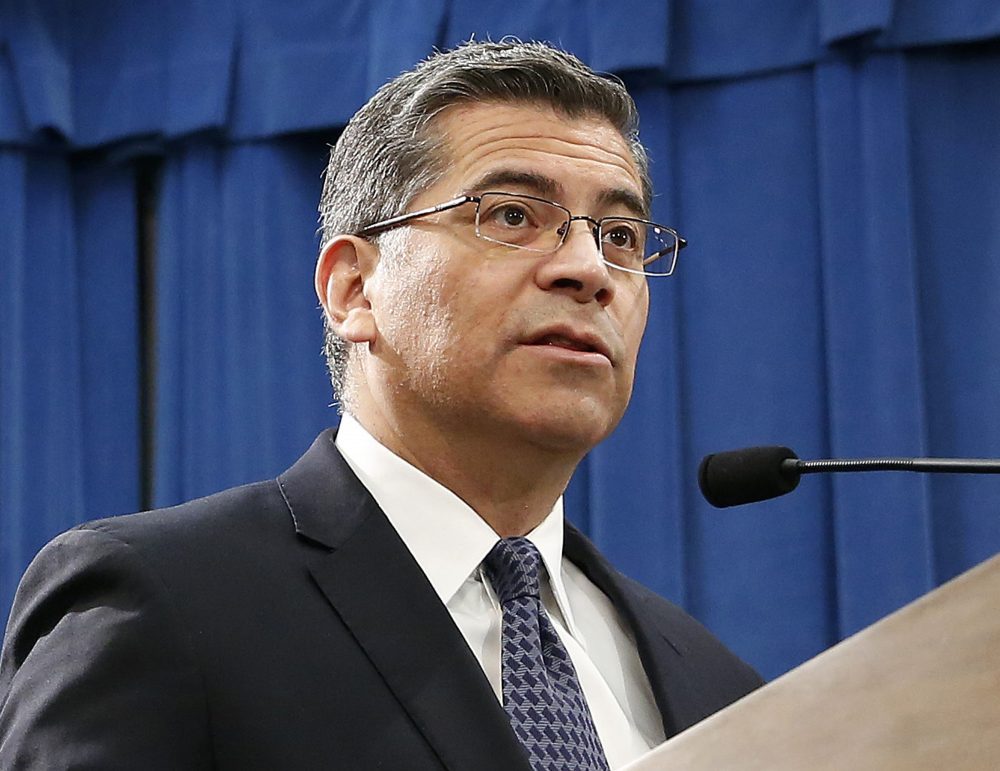 Gavin Newsom, Xavier Becerra