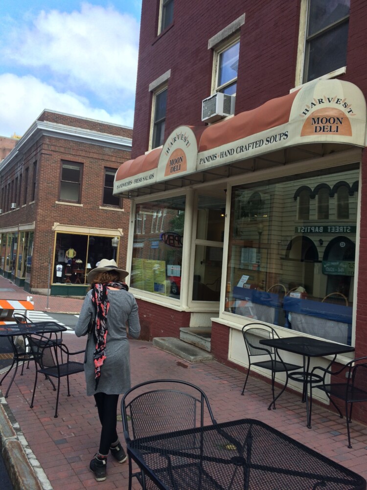 Around lunchtime in Bangor, there's usually someone - if not a crowd - waiting for an order Harvest Moon Deli's curbside. 