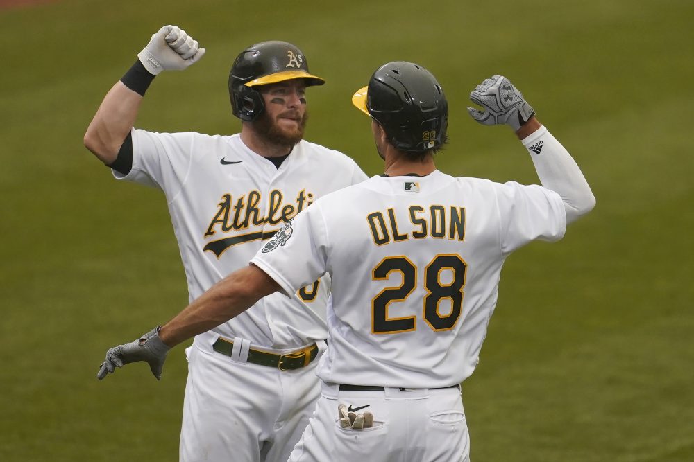 Matt Olson, Robbie Grossman