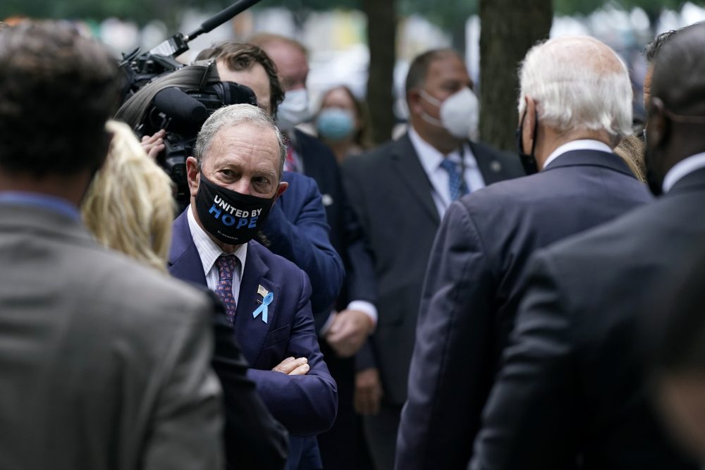 Mike Bloomberg, Joe Biden