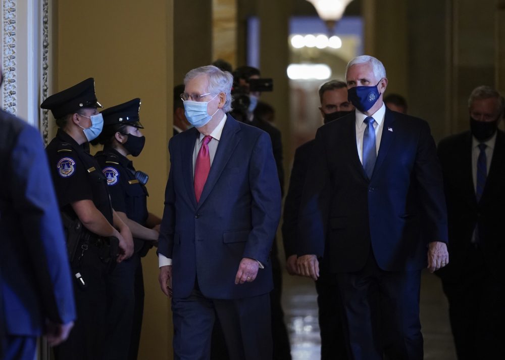Mike Pence, Mitch McConnell