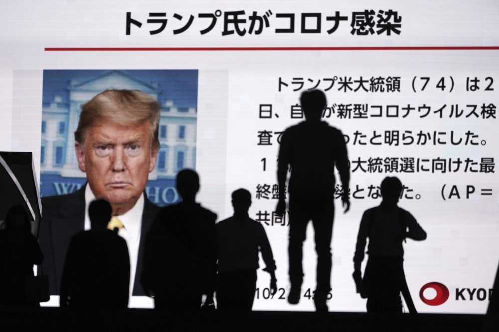 APTOPIX_Virus_Outbreak_Japan_Trump_Reax_93247