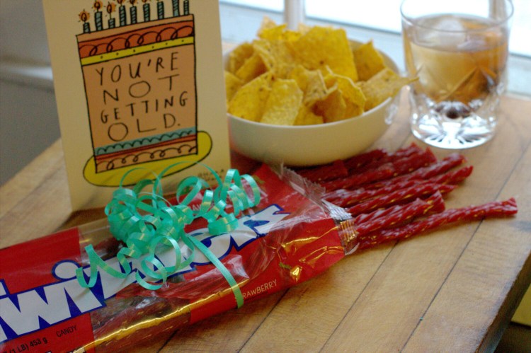 Birthday snacks (Photo by Owen Rudalevige)