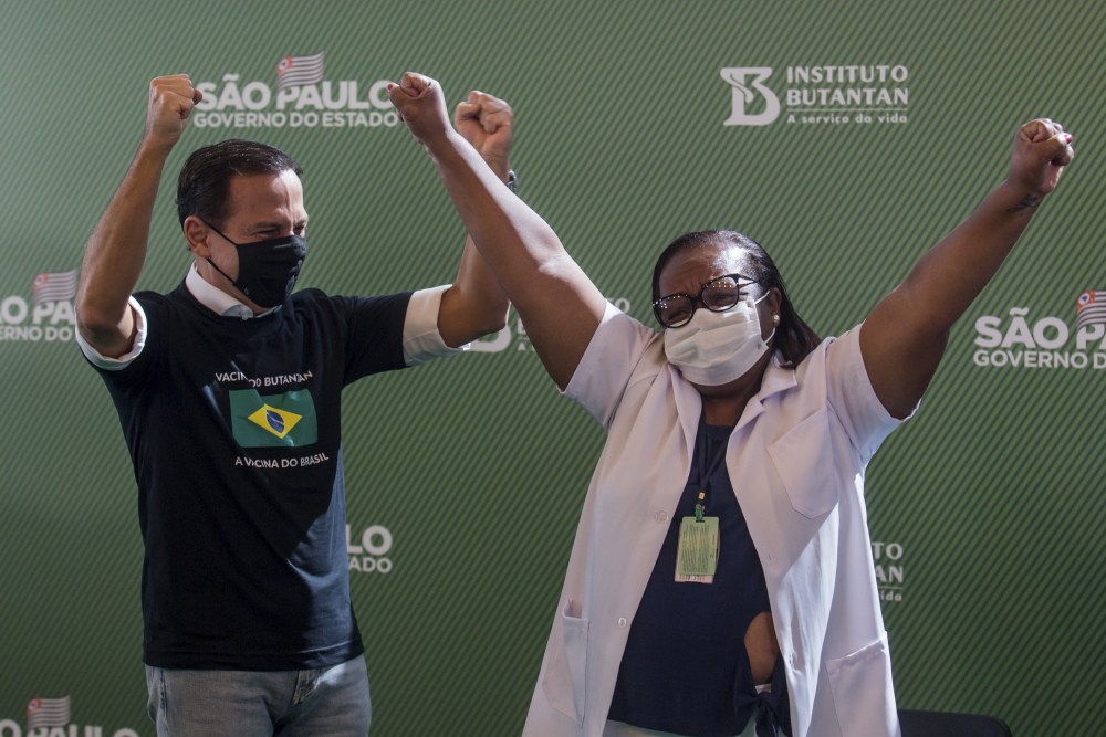 Monica Calazans, Joao Doria