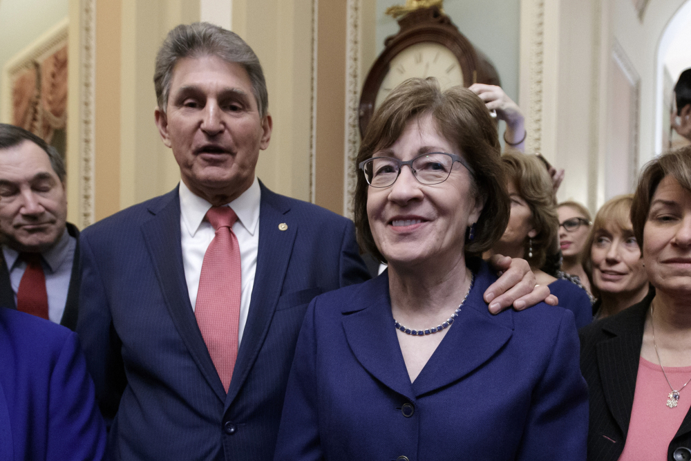 Susan Collins, Joe Manchin
