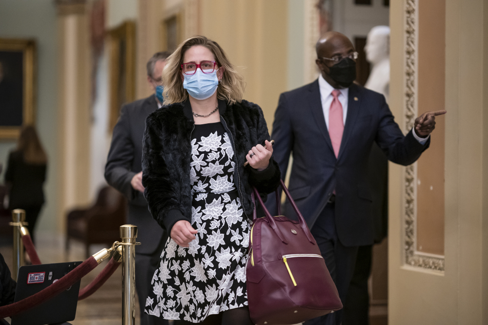 Kyrsten Sinema, Raphael Warnock