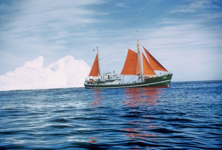 Hero on its shakedown cruise to the Arctic.