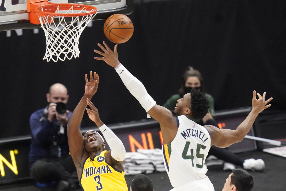 Donovan Mitchell, Aaron Holiday