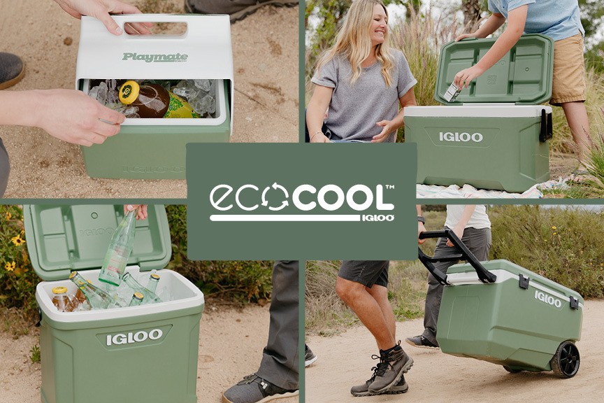 Igloo Releases the World’s First Coolers Made With Recycled Plastic on Earth Day