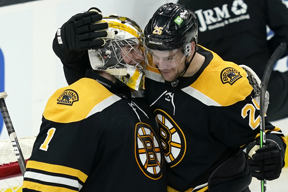 Jeremy Swayman, Brandon Carlo