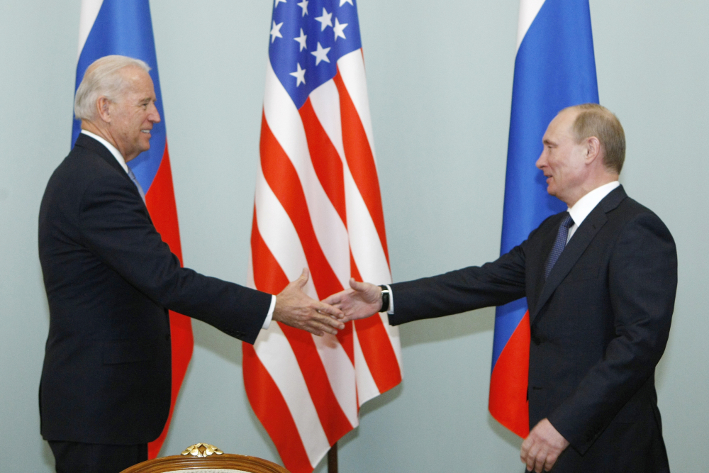 Joe Biden, Vladimir Putin