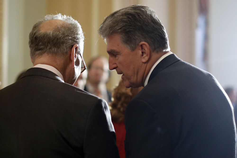 Joe Manchin, Charles Schumer