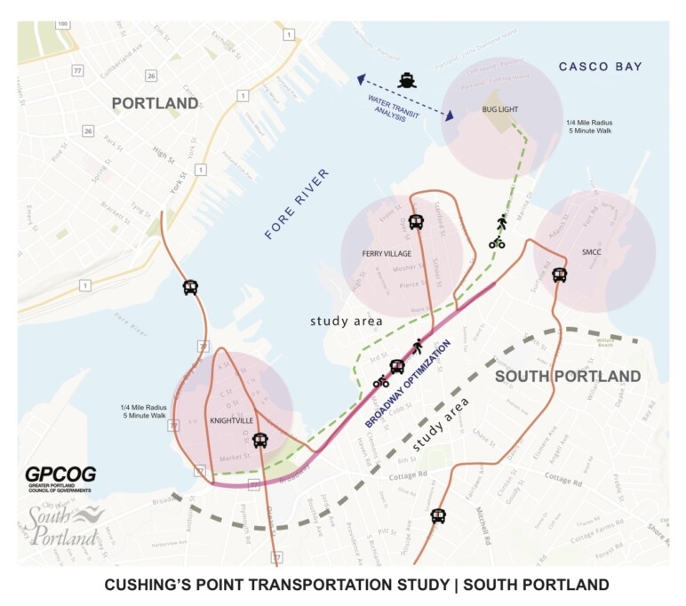Ferry service in South Portland