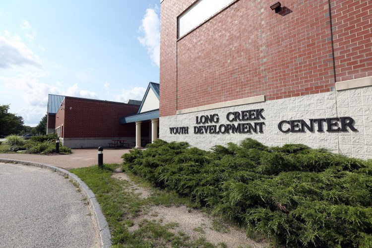 The Long Creek Youth Development Center in South Portland.