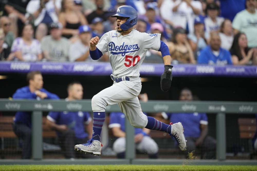 Dodgers Rockies Baseball