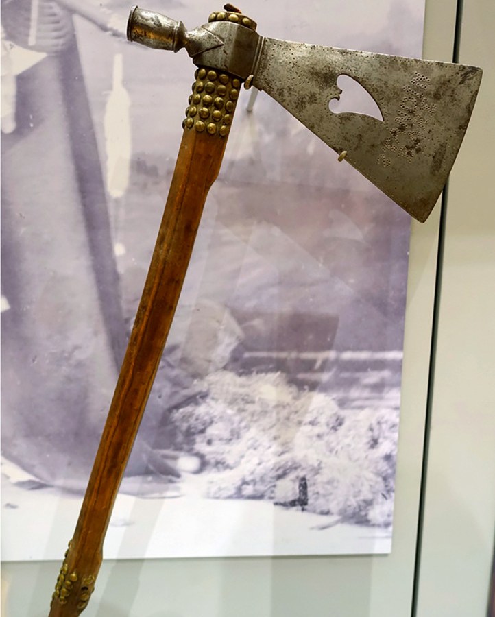 Harvard Museum Tomahawk