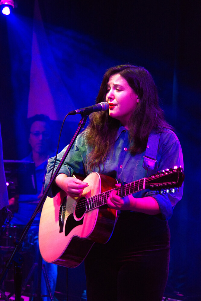 Lucy Dacus performs at Portland House of Music on Saturday.