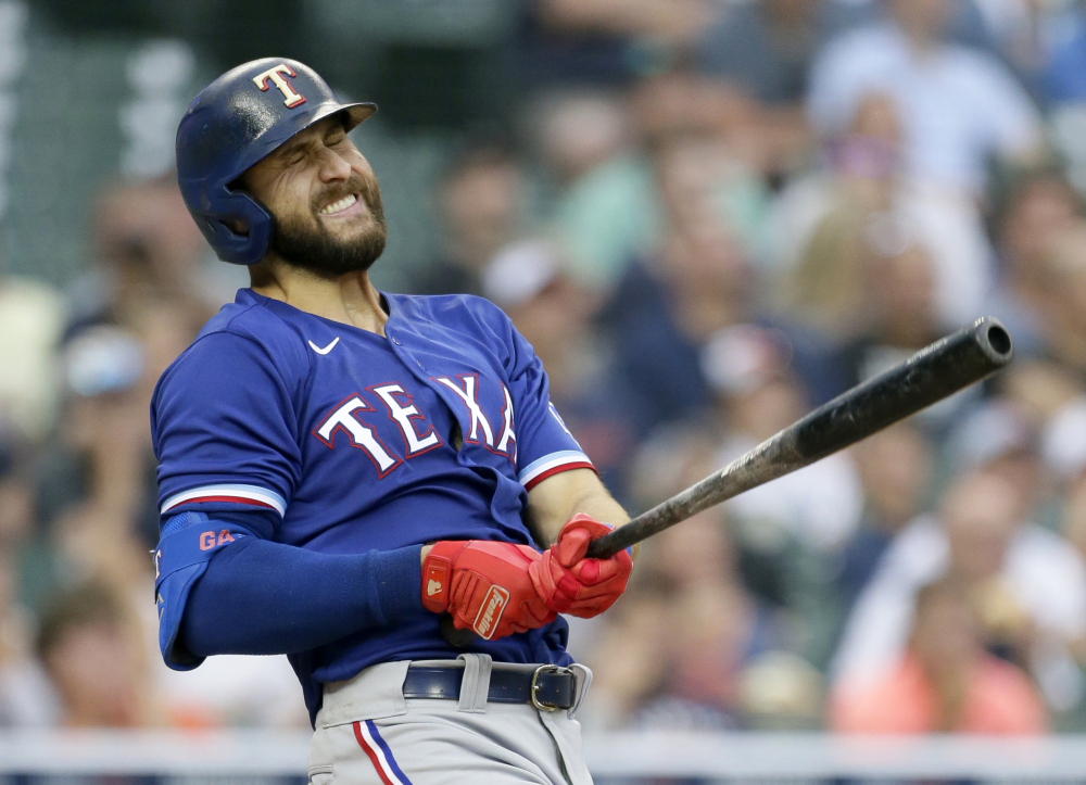 Rangers Tigers Baseball
