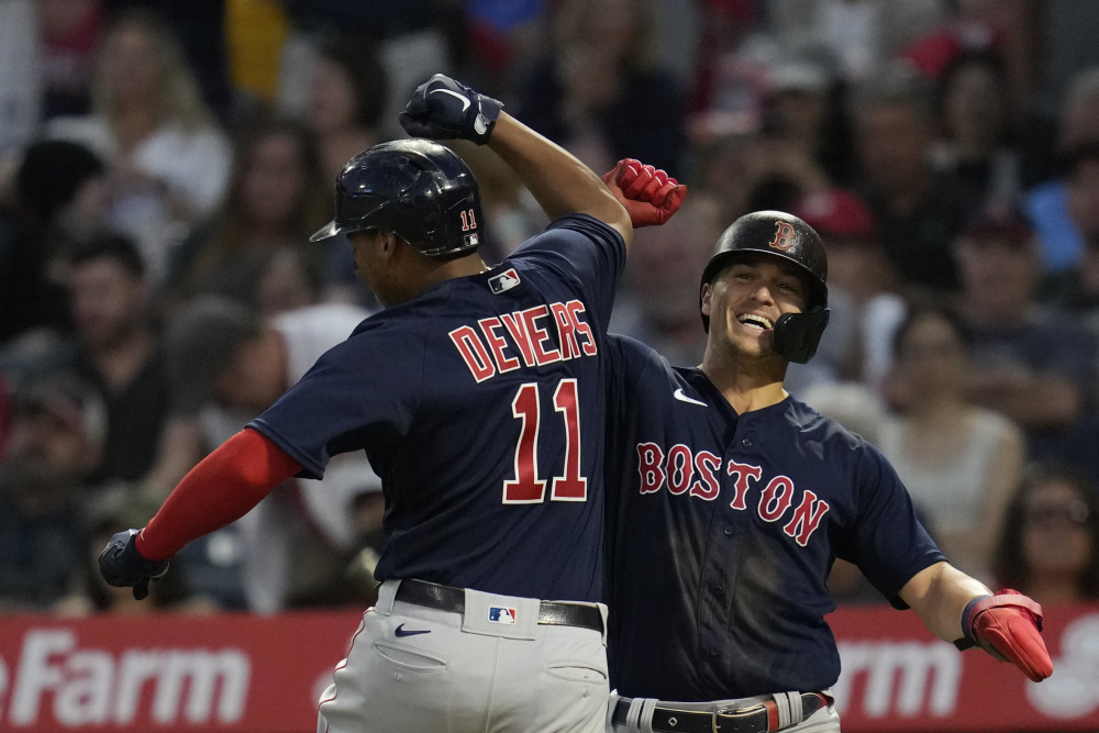 Red Sox Angels Baseball