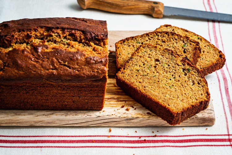 Whole-Wheat Zucchini Bread. MUST CREDIT: Photo by Scott Suchman for The Washington Post.