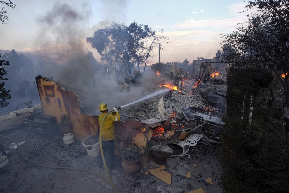 APTOPIX California Wildfires