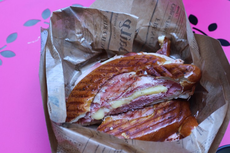 The Pretzel Melt from D & G Deli & Gelato in Biddeford.
Photo by Aimsel Ponti