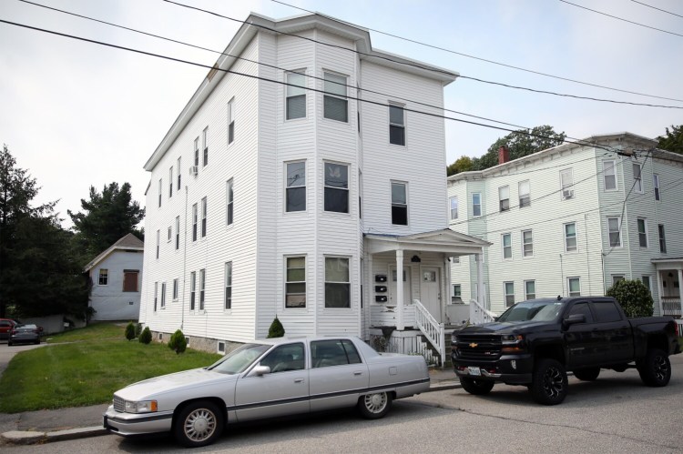 26 Union St. in Biddeford, site of the fatal shooting on Tuesday afternoon. 