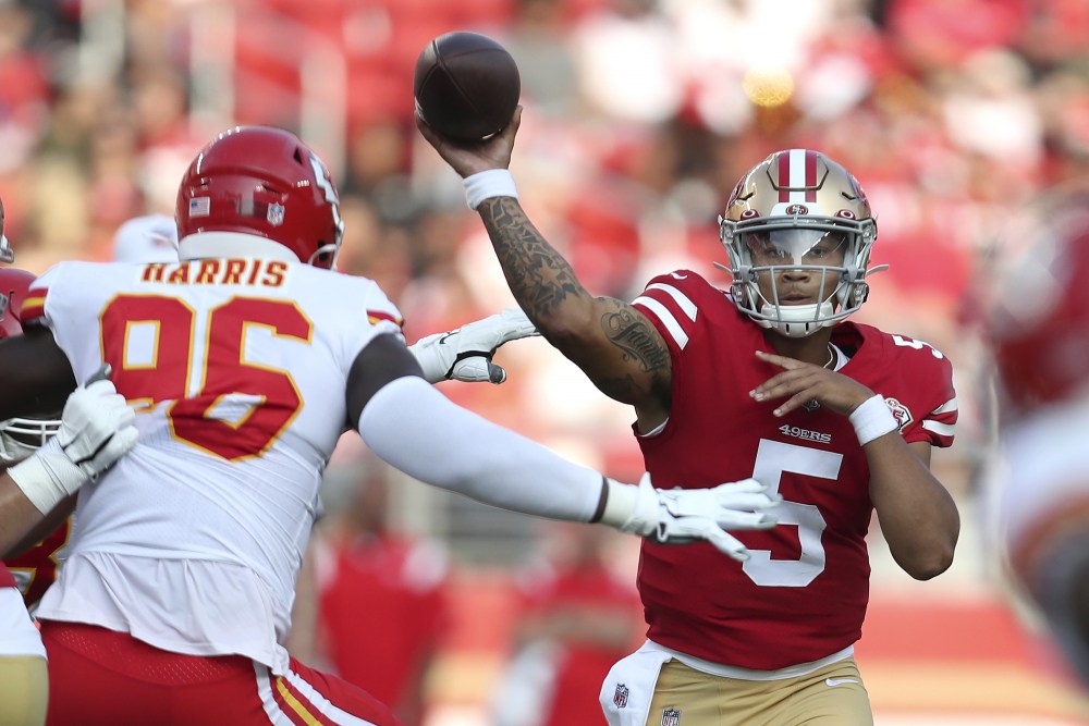 49ers-QB Platoon Football
