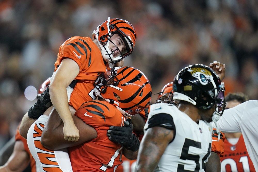 APTOPIX Jaguars Bengals Football